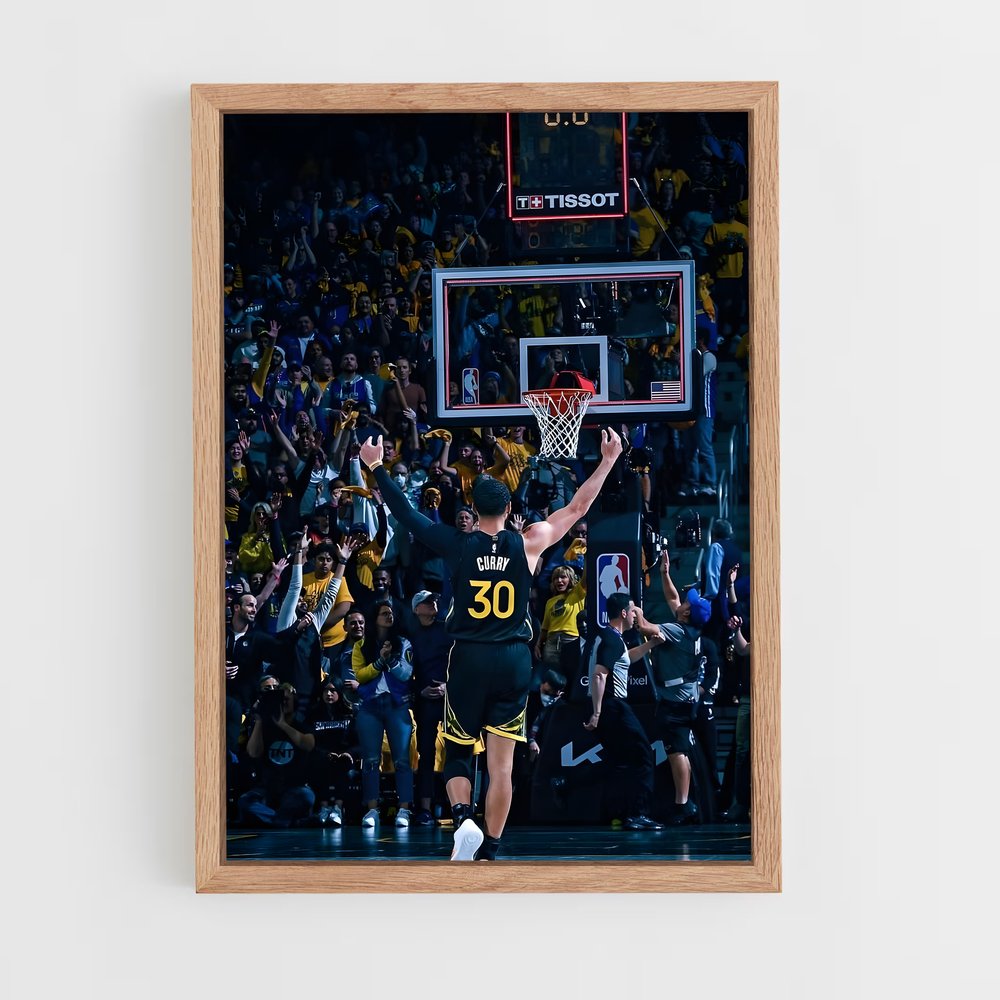 Poster Saut Vers la Victoire – affiche Basketball (vue 4)